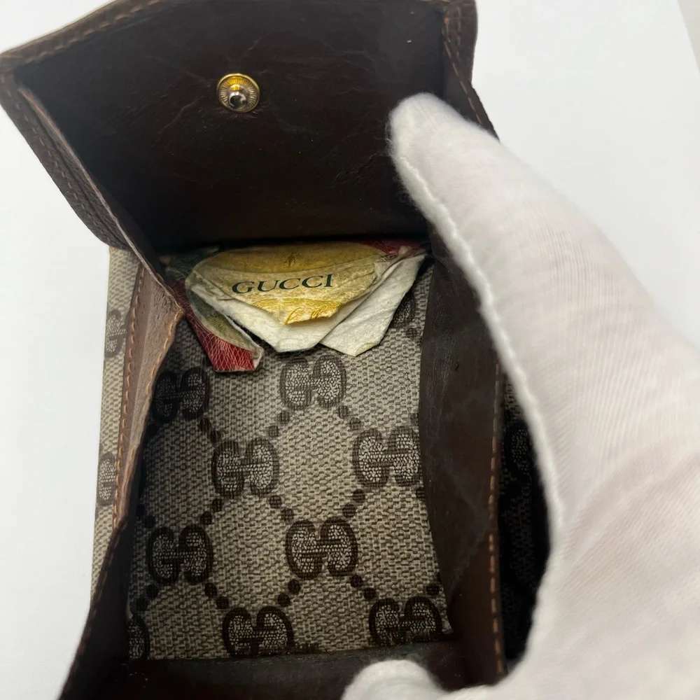 GUC Gucci Bifold Snap Wallet